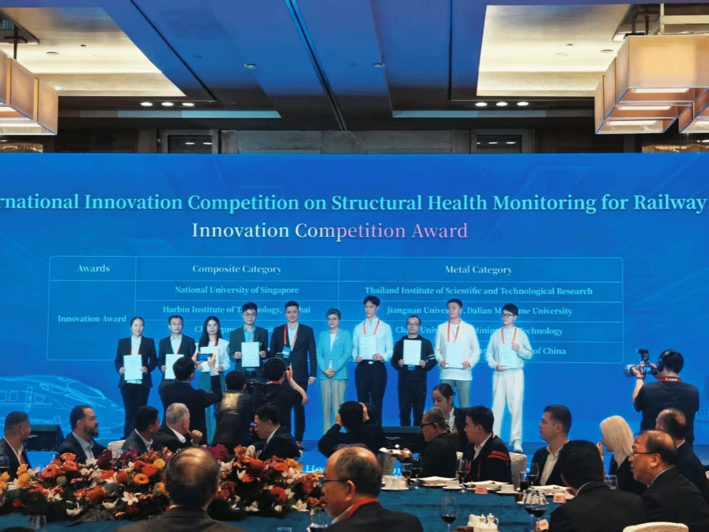 388vip太阳集团员工团队在第二届轨道交通结构健康监测国际创新大赛（2025）中斩获佳绩！